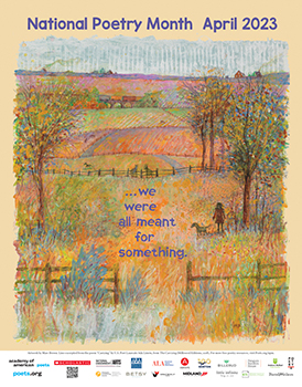 National Poetry Month Poster 2023